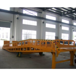 8T 10T 15T Everlift Mobile Hydraulic Dock Ramp Leveler with High Load Capacity Portable Loading Dock Bridge for Warehouse